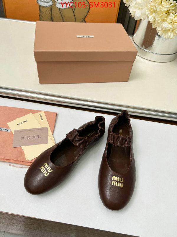 Women Shoes-Miu Miu top perfect fake ID: SM3031 $: 105USD