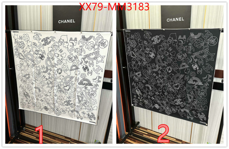 Scarf-Chanel luxury shop ID: MM3183 $: 79USD