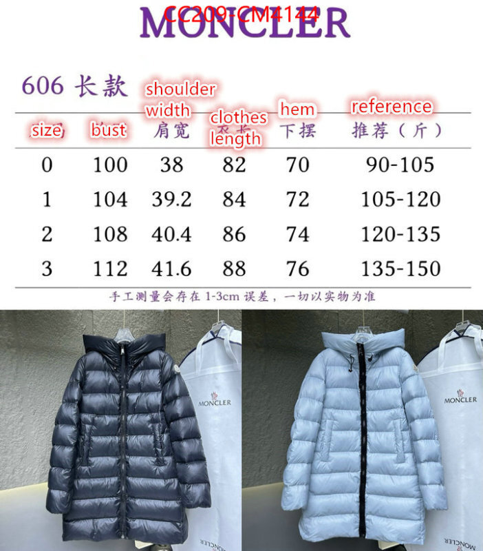 Down jacket Women-Moncler ID: CM4144 $: 209USD