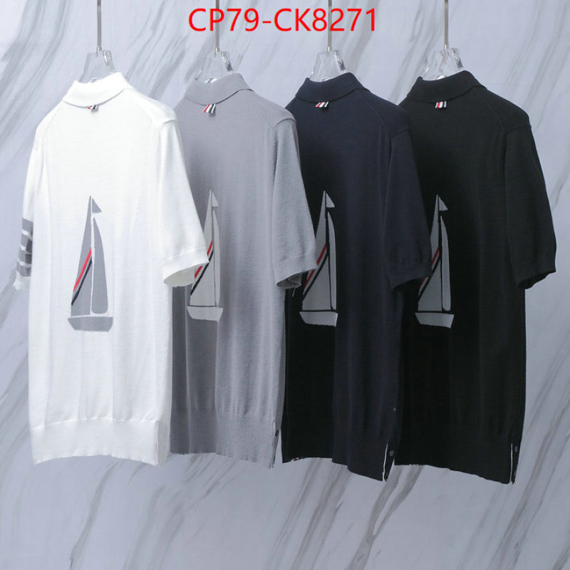 Clothing-Thom Browne quality aaaaa replica ID: CK8271 $: 79USD