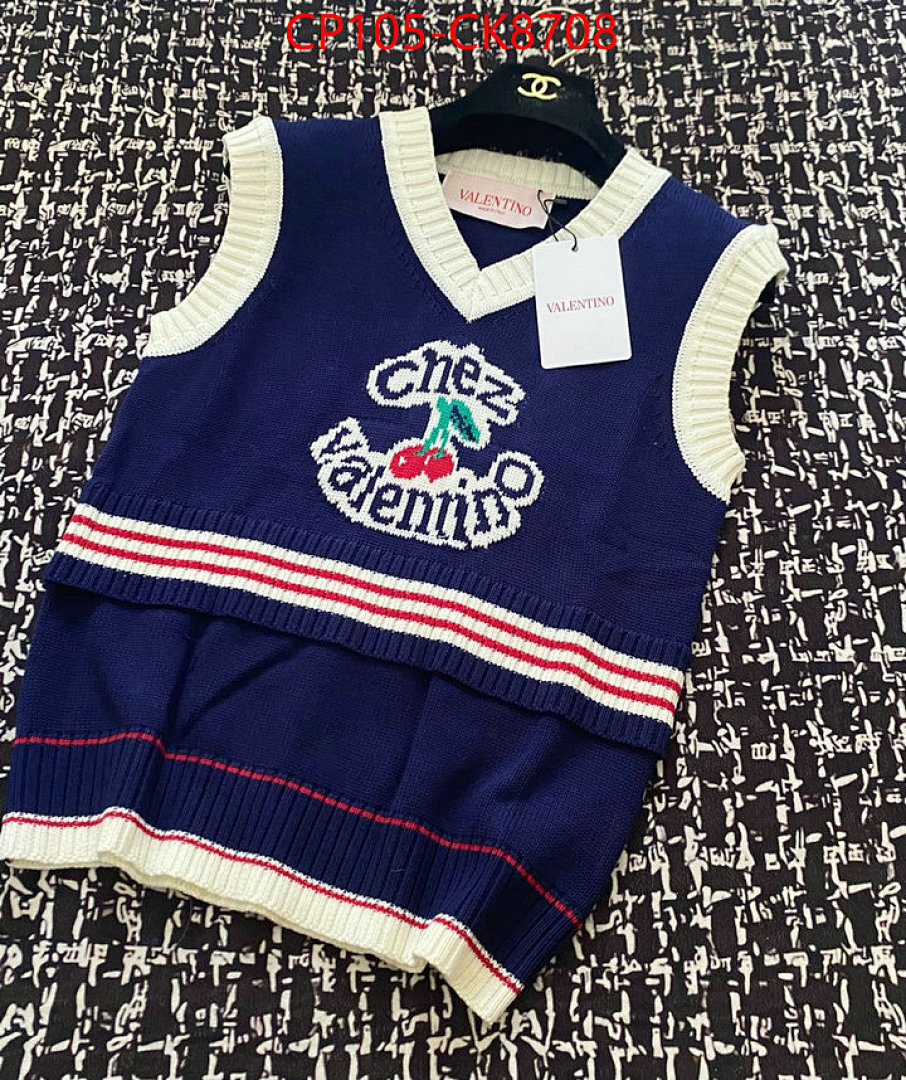 Clothing-Valentino ID: CK8708 $: 105USD