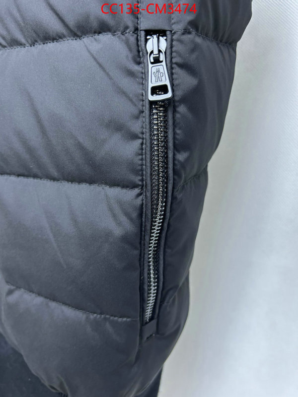 Down jacket Men-Moncler counter quality ID: CM3474 $: 135USD