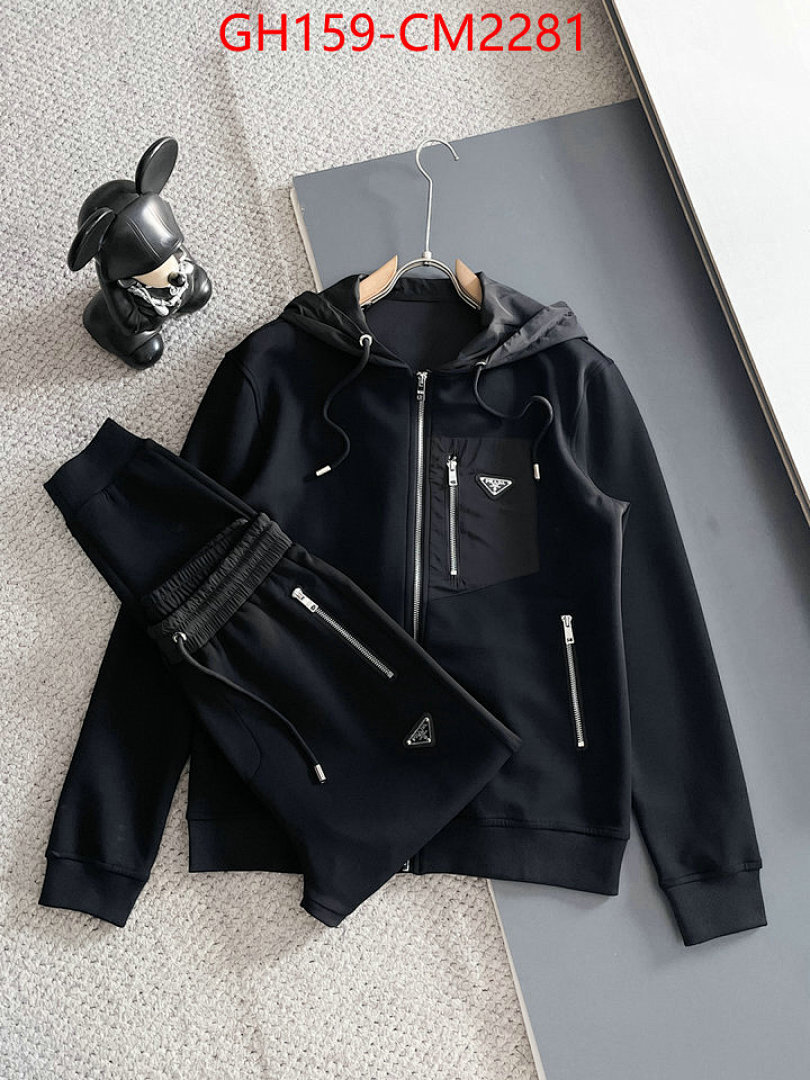 Clothing Set-Prada ID: CM2281 $: 159USD