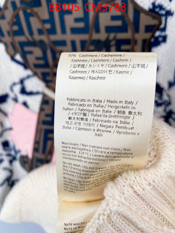 Clothing-Fendi ID: CM3788 $: 105USD