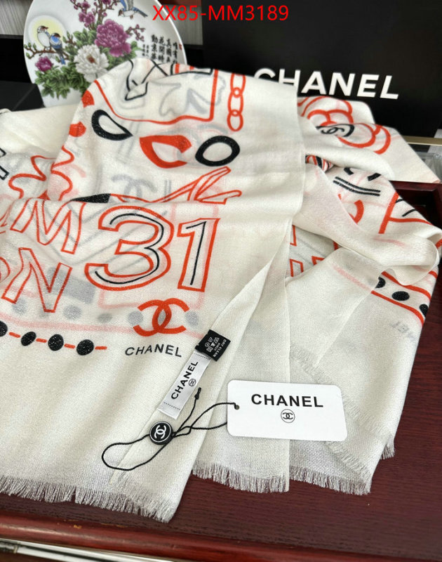 Scarf-Chanel replica designer ID: MM3189 $: 85USD