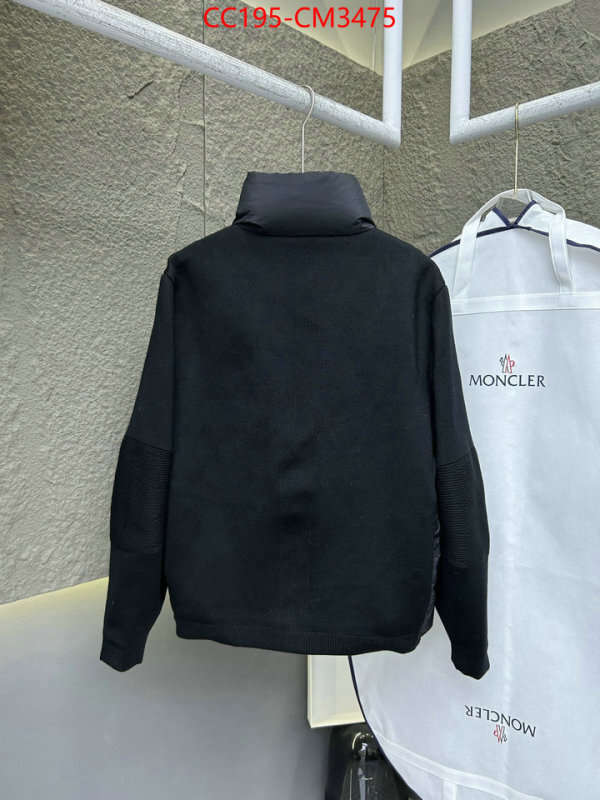 Down jacket Men-Moncler where to buy replicas ID: CM3475 $: 195USD