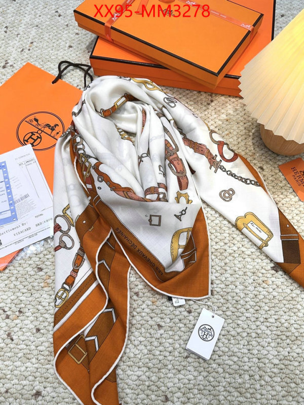 Scarf-Hermes high quality perfect ID: MM3278 $: 95USD