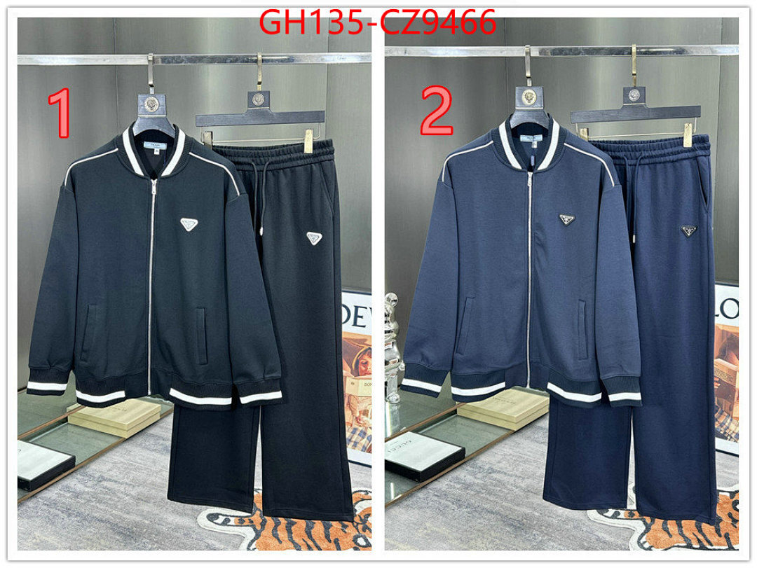 Clothing Set-Prada ID: CZ9466 $: 135USD