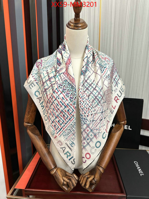 Scarf-Chanel online from china ID: MM3201 $: 59USD