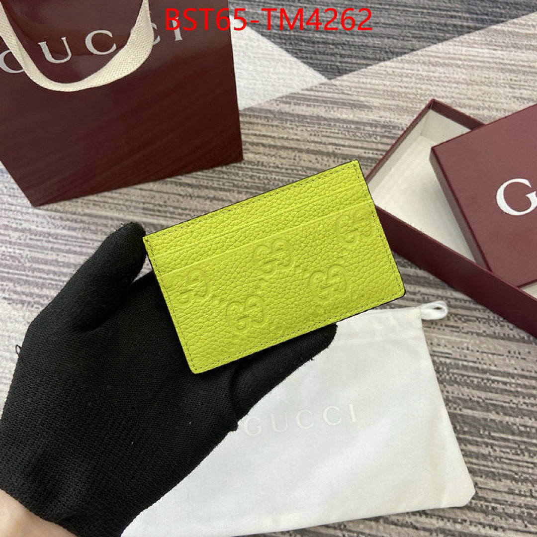 Gucci Bags(TOP)-Wallet- ID: TM4262 $: 65USD,