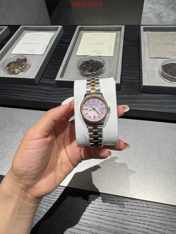 Watch(4A)-Gucci new designer replica ID: SU115 $: 119USD