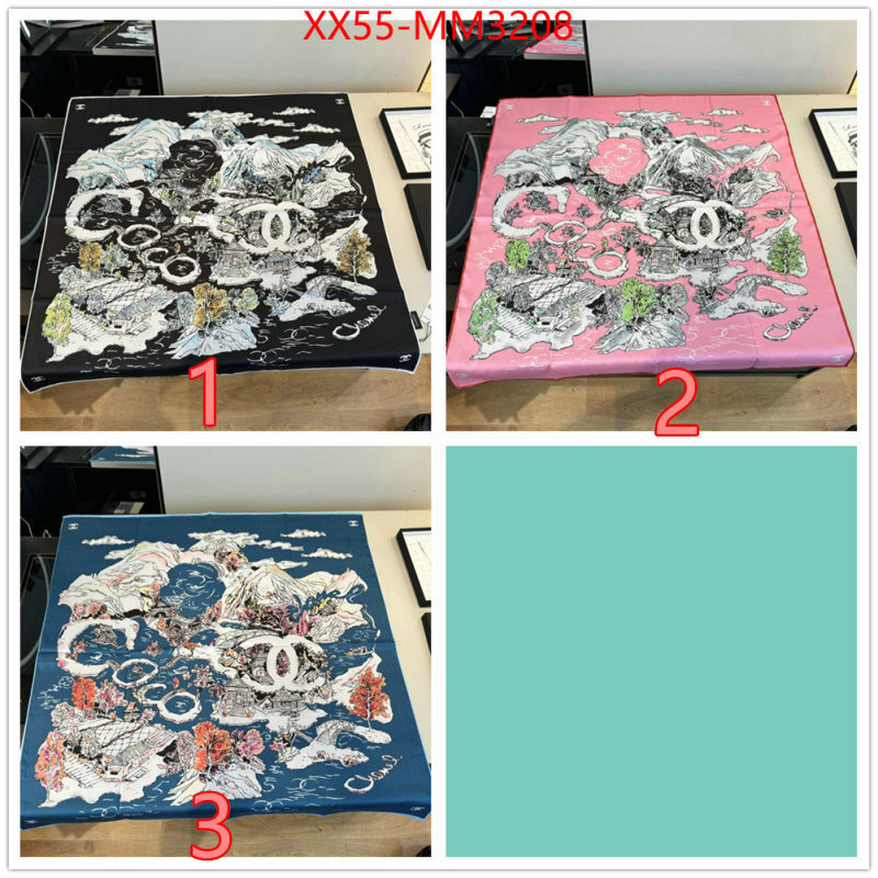 Scarf-Chanel buy 1:1 ID: MM3208 $: 55USD