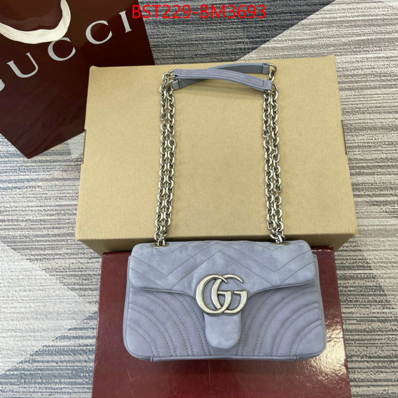 Gucci Bags(TOP)-Marmont ID: BM3693 $: 229USD,