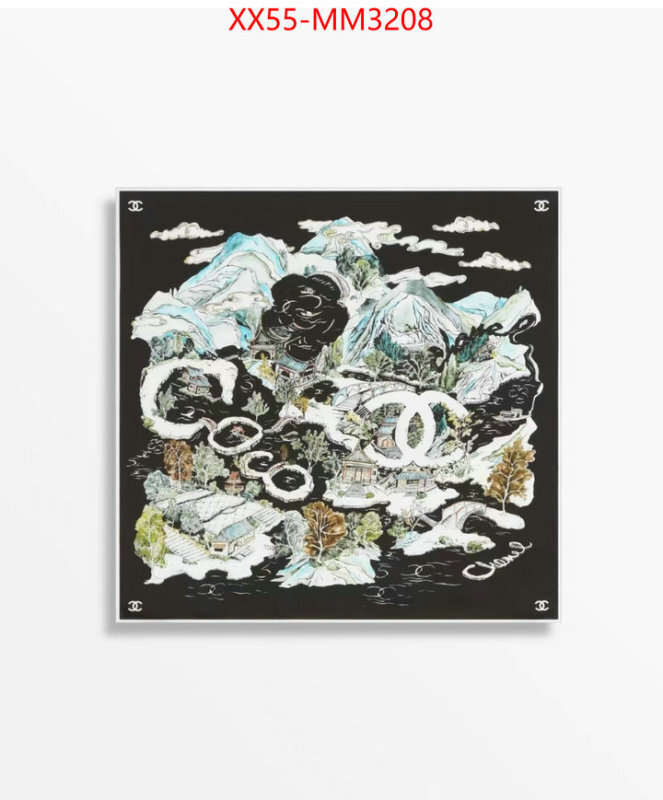 Scarf-Chanel buy 1:1 ID: MM3208 $: 55USD