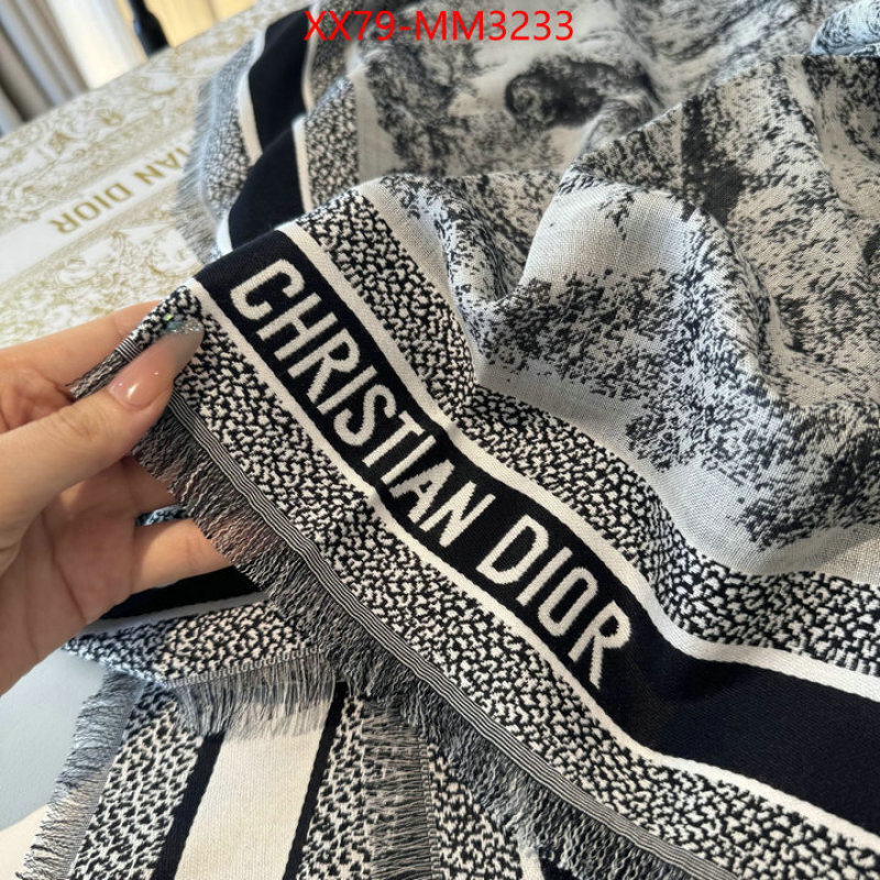 Scarf-Dior fashion replica ID: MM3233 $: 79USD