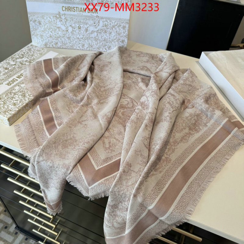 Scarf-Dior fashion replica ID: MM3233 $: 79USD