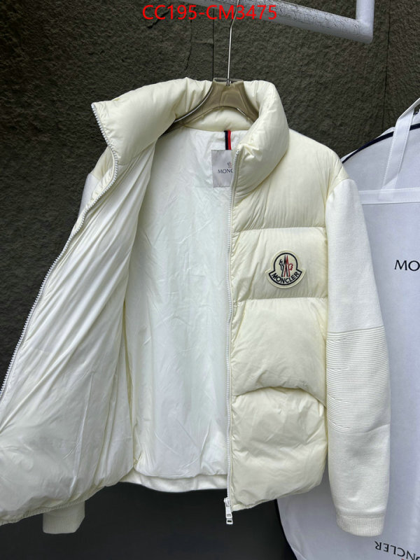 Down jacket Men-Moncler where to buy replicas ID: CM3475 $: 195USD