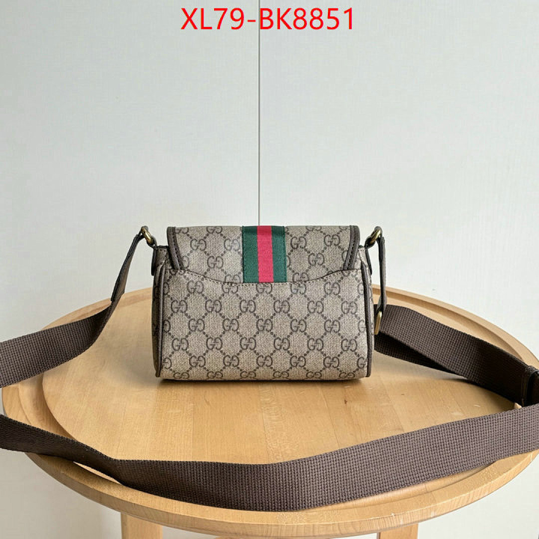 Gucci Bags(4A)-Crossbody- ID: BK8851 $: 79USD,