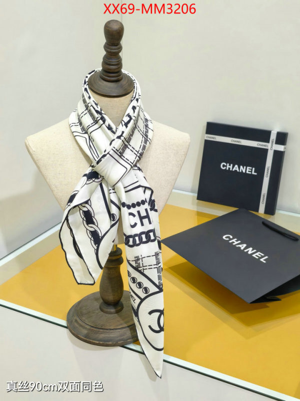 Scarf-Chanel aaaaa quality replica ID: MM3206 $: 69USD