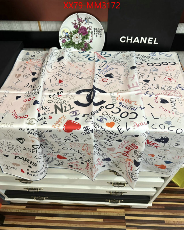 Scarf-Chanel buy high quality cheap hot replica ID: MM3172 $: 79USD