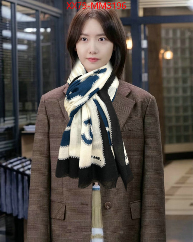 Scarf-Chanel what's the best to buy replica ID: MM3196 $: 79USD