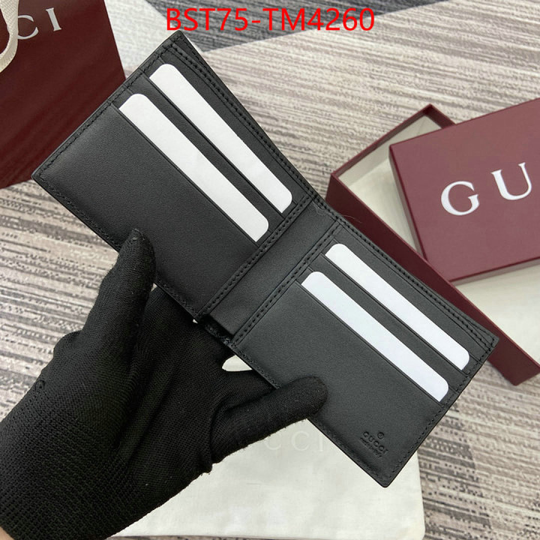Gucci Bags(TOP)-Wallet- ID: TM4260 $: 75USD,