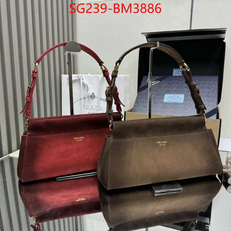 Prada Bags(TOP)-Handbag- ID: BM3886 $: 239USD,