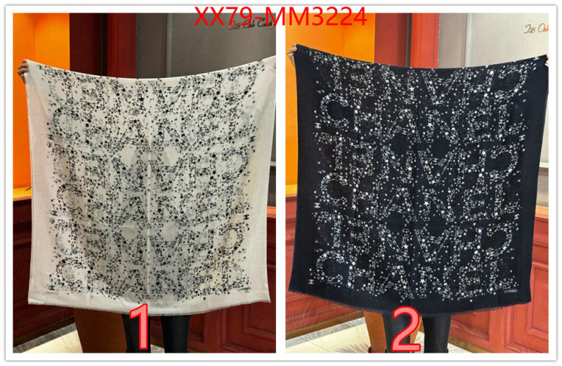 Scarf-Chanel shop ID: MM3224 $: 79USD