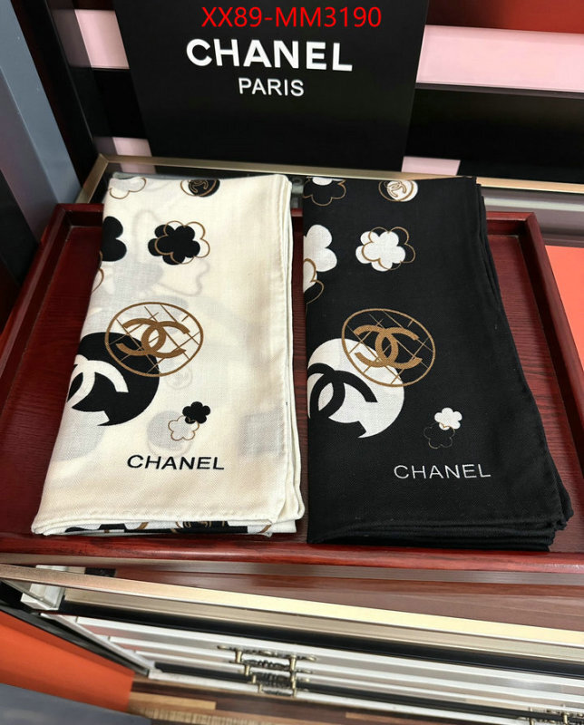 Scarf-Chanel replica best ID: MM3190 $: 89USD