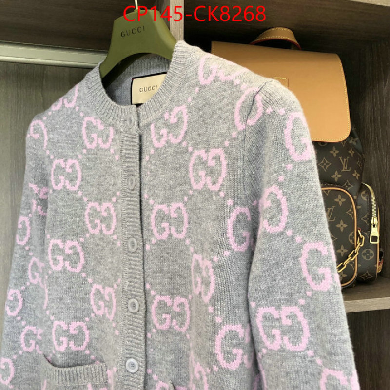 Clothing-Gucci sellers online ID: CK8268 $: 145USD