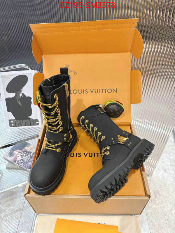 Men Shoes-LV aaaaa replica ID: SM3378 $: 195USD