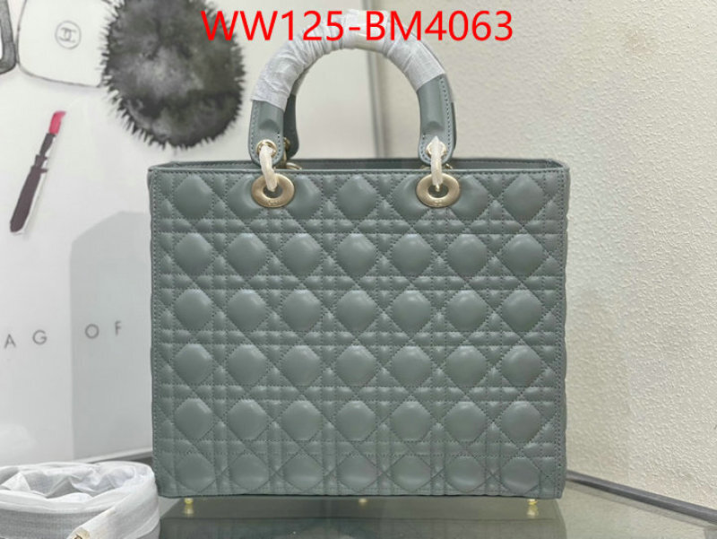 Dior Bags(4A)-Lady- ID: BM4063 $: 125USD,