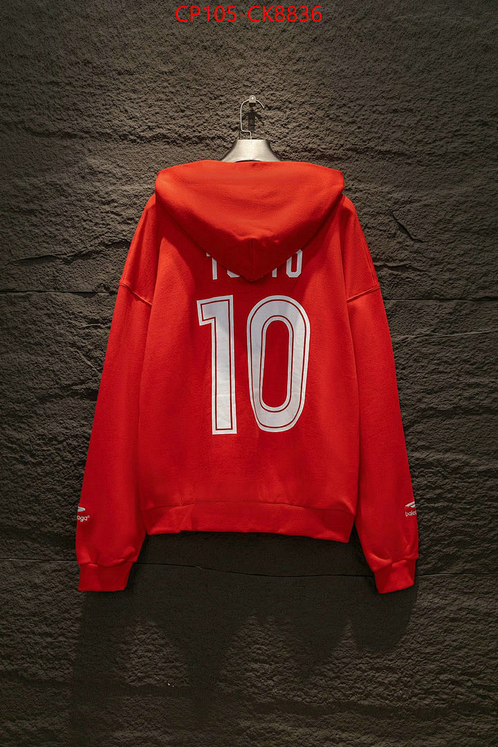 Clothing-Balenciaga ID: CK8836 $: 105USD