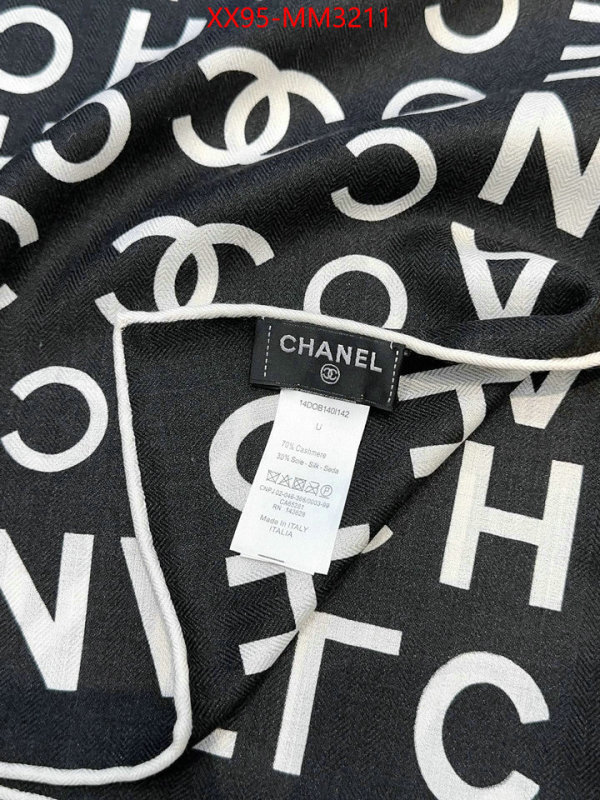 Scarf-Chanel cheap wholesale ID: MM3211 $: 95USD