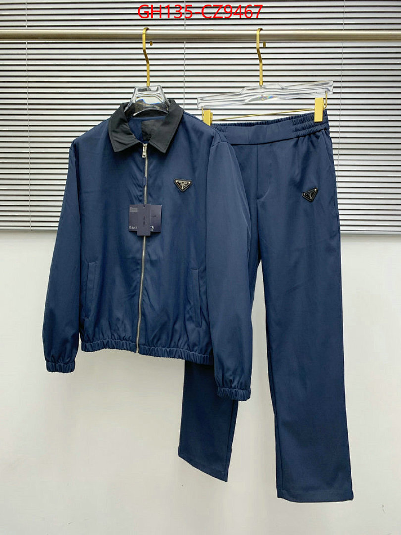 Clothing Set-Prada ID: CZ9467 $: 135USD