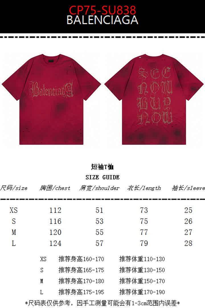 Clothing-Balenciaga ID: SU838 $: 75USD