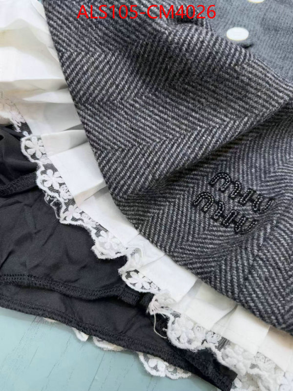 Kids clothing-MIU MIU ID: CM4026 $: 105USD