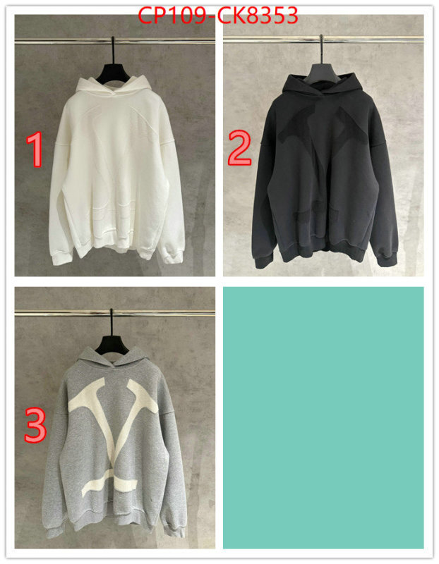 Clothing-Valentino ID: CK8353 $: 109USD