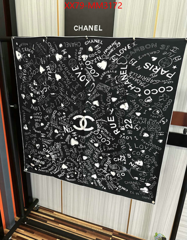 Scarf-Chanel buy high quality cheap hot replica ID: MM3172 $: 79USD