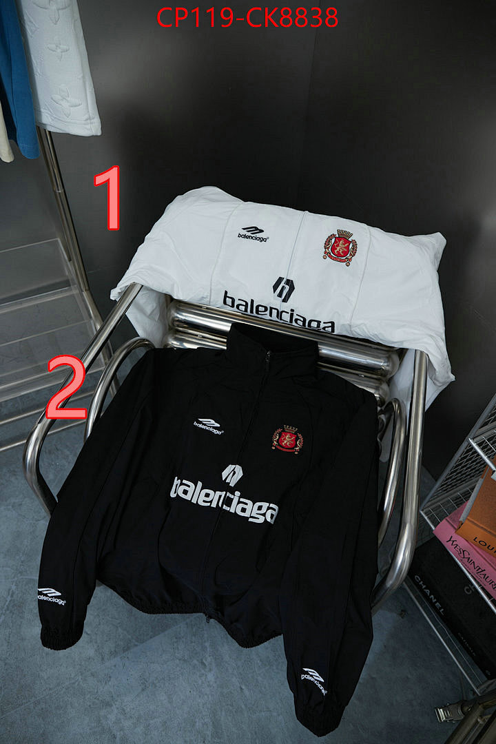 Clothing-Balenciaga ID: CK8838 $: 119USD