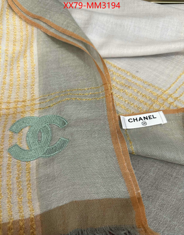 Scarf-Chanel first copy ID: MM3194 $: 79USD