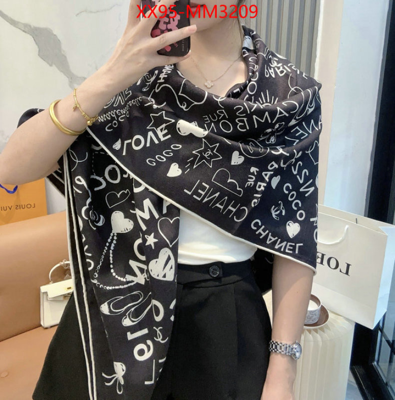 Scarf-Chanel aaaaa replica designer ID: MM3209 $: 95USD