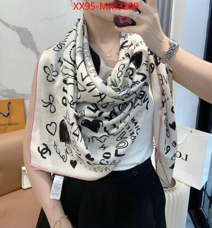 Scarf-Chanel aaaaa replica designer ID: MM3209 $: 95USD