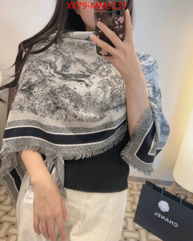 Scarf-Dior fashion replica ID: MM3233 $: 79USD
