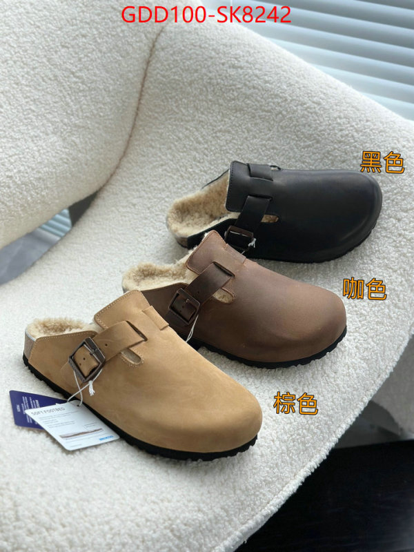 Women Shoes-Birkenstock luxury fake ID: SK8242 $: 100USD