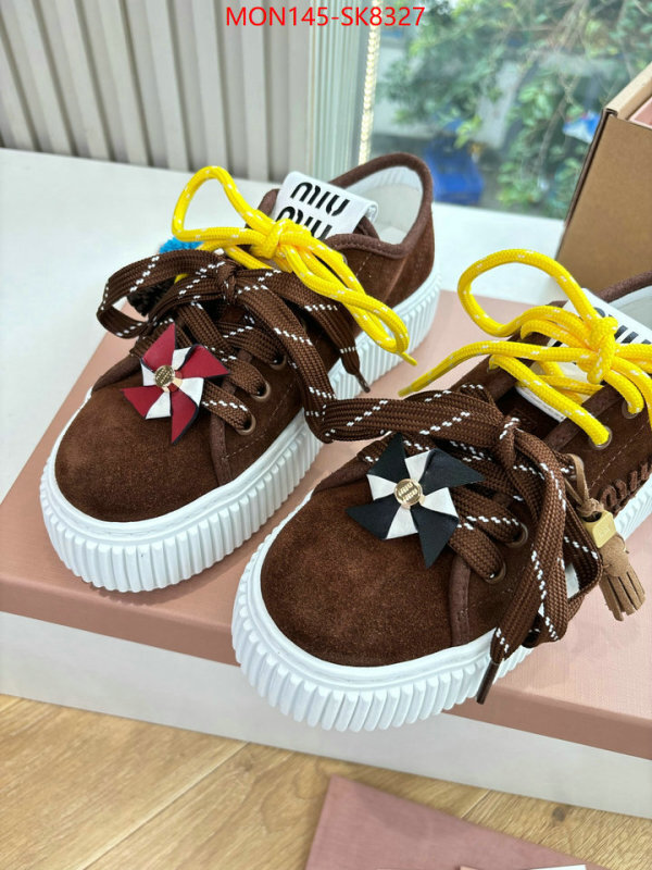 Women Shoes-Miu Miu aaaaa replica ID: SK8327 $: 145USD