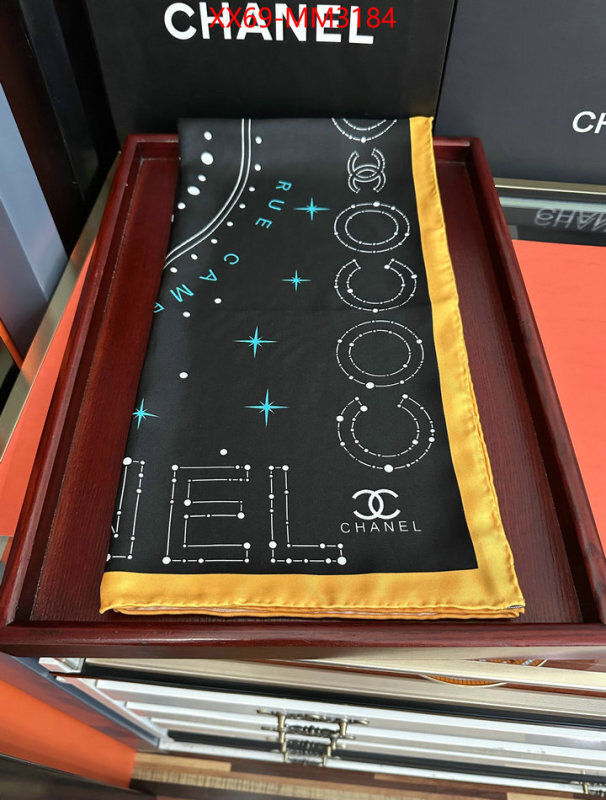 Scarf-Chanel high quality designer replica ID: MM3184 $: 69USD