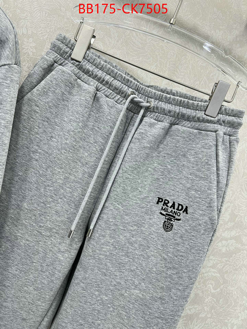 Clothing Set-Prada ID: CK7505 $: 175USD