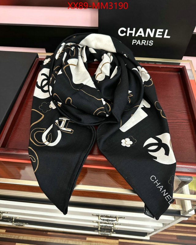 Scarf-Chanel replica best ID: MM3190 $: 89USD