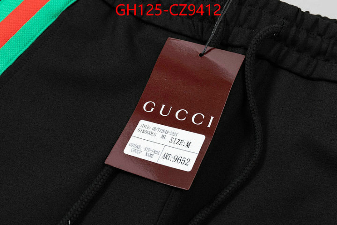 Clothing Set-Gucci ID: CZ9412 $: 125USD